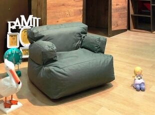 Sēžammaiss Mini Relax, pelēks cena un informācija | Sēžammaisi, pufi | 220.lv