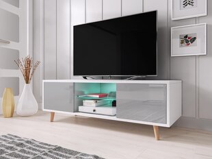 TV galdiņš LuxCasa Orabella, balts cena un informācija | TV galdiņi | 220.lv