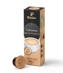 Kafijas kapsulas Tchibo Cafissimo Caffe Crema Decaffeinato, 10 gab. cena un informācija | Kafija, kakao | 220.lv