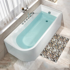 Mīksts vannas paklājiņš Benedomo 65x45cm cena un informācija | Vannas istabas aksesuāri | 220.lv