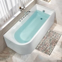 Mīksts vannas paklājiņš Benedomo, 65x45 cm cena un informācija | Vannas istabas aksesuāri | 220.lv
