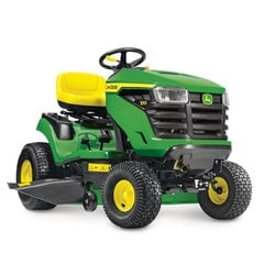 Zāles pļāvējs John Deere X107 cena un informācija | Dārza traktori | 220.lv