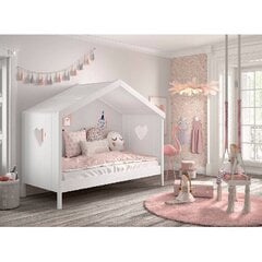 Bērnu gulta Aatrium Amori, 213x98x171 cm, balta cena un informācija | Bērnu gultas | 220.lv