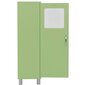 Kumode Aatrium Malibu, 50x41x143 cm, zaļa cena un informācija | Kumodes | 220.lv