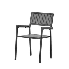 Садовый стул Aatrium Guama, 55x56x86 см, серый цена и информация | Садовые стулья, кресла, пуфы | 220.lv