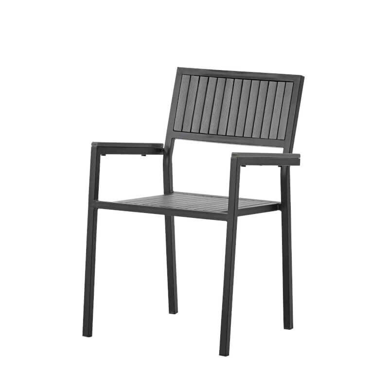 Āra krēsls Aatrium Guama, 55x56x86 cm, pelēks цена и информация | Dārza krēsli | 220.lv