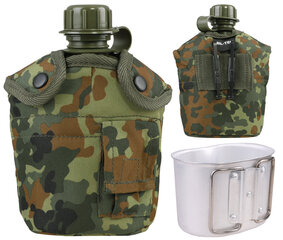 Tūristu ūdens pudele Mil-Tec LC2 US, 1000 ml цена и информация | Бутылки для воды | 220.lv