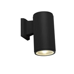 Āra sienas lampa Searchlight Hamburg 6871BK cena un informācija | Āra apgaismojums | 220.lv