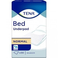 Простыни впитывающие Tena Bed Normal, 60х60 см, 30 шт цена и информация | Подгузники, прокладки, одноразовые пеленки для взрослых | 220.lv