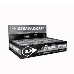 Skvoša bumbiņu komplekts Dunlop Competition, 12 gab. cena un informācija | Skvošs | 220.lv