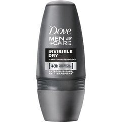 Pretsviedru dezodorants Dove Men +Care Invisible Dry, 50 ml cena un informācija | Dezodoranti | 220.lv