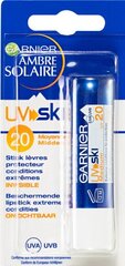 Бальзам для губ Garnier Ambre Solaire UV Ski SPF20, 5 мл цена и информация | Помады, бальзамы, блеск для губ | 220.lv