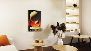 Magnētiskais attēls CANVASboard 90x60 cm - Trīs planētas cena un informācija | Gleznas | 220.lv