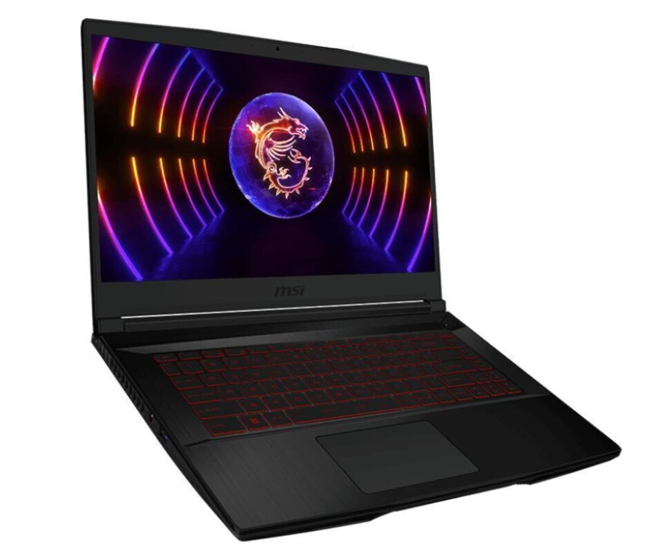 MSI Thin GF63 12UC (GF6312UC-1052NL) i5-12450H 16GB 512SSD NVIDIA GeForce RTX 3050 W11H Black cena un informācija | Portatīvie datori | 220.lv