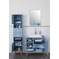 Vannas istabas skapītis ar izlietni Tenzo Color Bath, 80x50x62 cm, zils cena un informācija | Vannas istabas skapīši | 220.lv