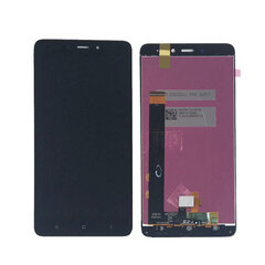 Экран Xiaomi Redmi note4 (черный) обновленный цена и информация | Запчасти для телефонов и инструменты для их ремонта | 220.lv
