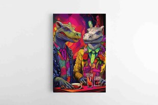 Динозавры в баре цена и информация | Картины | 220.lv