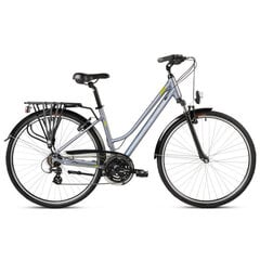 Trekinga velosipēds Romet Gazela 0 2024, 20"/L, pelēks cena un informācija | Velosipēdi | 220.lv