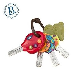 Jautrās atslēgas B. Toys cena un informācija | Rotaļlietas zīdaiņiem | 220.lv