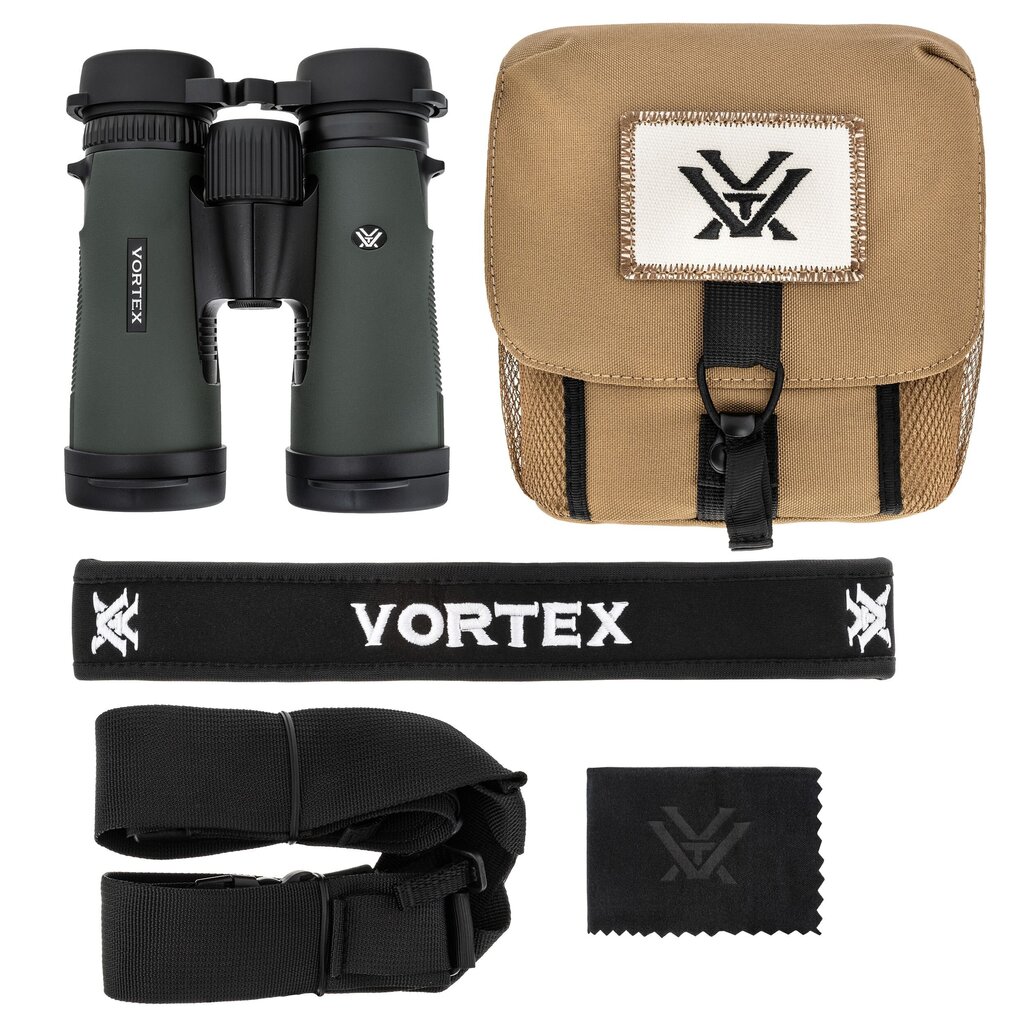 Binoklis medībām ar futrālīti Vortex Diamondback HD 10x42 cena un informācija | Binokļi | 220.lv