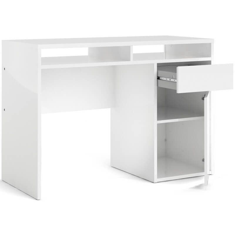 Rakstāmgalds Aatrium, 110x48x77 cm, balts cena un informācija | Datorgaldi, rakstāmgaldi, biroja galdi | 220.lv