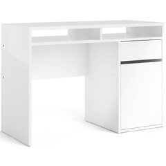 Письменный стол Aatrium, 110x48x77 см, белый цена и информация | Компьютерные, письменные столы | 220.lv