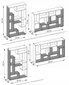 Iebūvēts plaukts, brūns/melns цена и информация | Plaukti | 220.lv