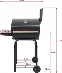 Портативный гриль Fluxar KP106 47 x 34 см цена и информация | Грили | 220.lv