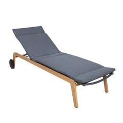 Deck chair SUEZ grey цена и информация | Шезлонги | 220.lv