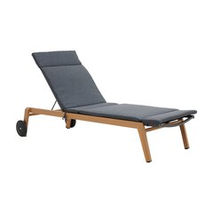 Deck chair SUEZ grey цена и информация | Шезлонги | 220.lv