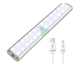 LED panelis ar kustību sensoriem 20cm cena un informācija | Iebūvējamās lampas, LED paneļi | 220.lv