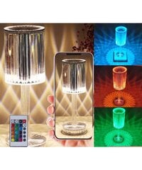 LED naktslampa Crystal цена и информация | Настольные лампы | 220.lv