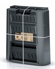 Komposta kaste Prosperplast, 320 l, melns cena un informācija | Komposta kastes un āra konteineri | 220.lv