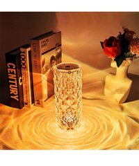 Светодиодная ночная лампа Rose Diamond цена и информация | Настольные лампы | 220.lv