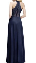 Длинное женское платье Misshow, темно-синее цена и информация | Платья | 220.lv