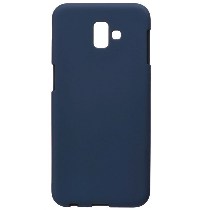 Aizmugurējais vāciņš Evelatus    Samsung    J6 Plus Silicone Case    Midnight Blue цена и информация | Telefonu vāciņi, maciņi | 220.lv