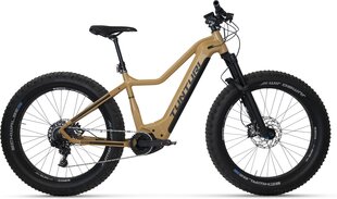 Elektriskais velosipēds Tunturi eMAX EB-F600, 40 cm, 26" smilškrāsas цена и информация | Электровелосипеды | 220.lv