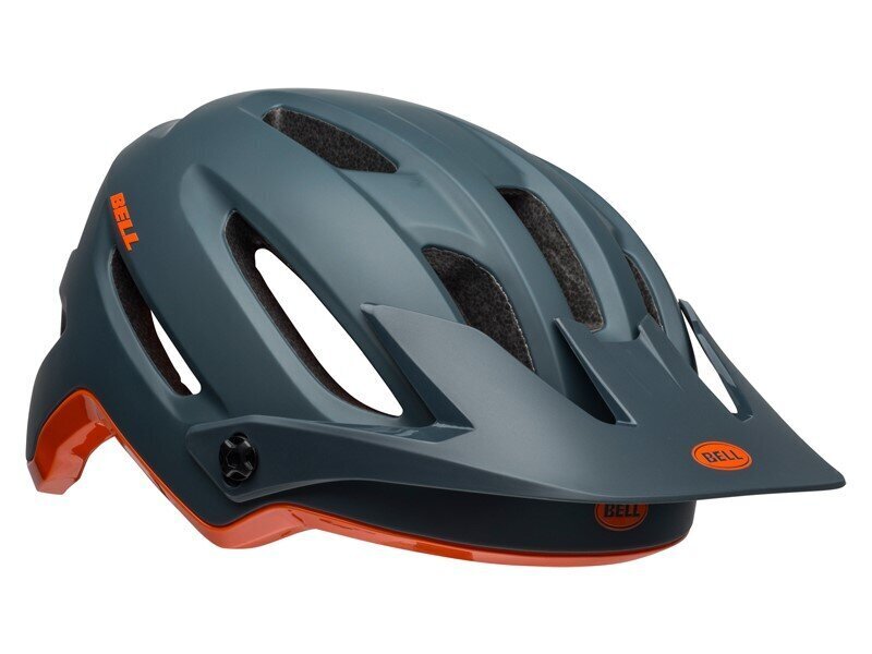 Veloķivere MTB Bell 4Forty pelēka/oranža, L (58-62 cm) cena un informācija | Ķiveres | 220.lv