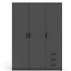 Шкаф Aatrium Sprint, 147х50х200 см, серый цена и информация | Шкафы | 220.lv