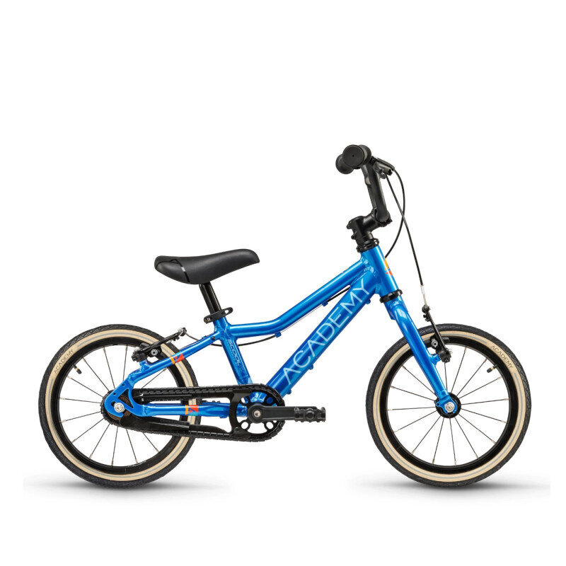 Īpaši viegls bērnu velosipēds ACADEMY 2. klase 14&quot; (2024) zils cena un informācija | Velosipēdi | 220.lv