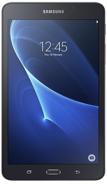 Samsung Galaxy Tab A (2016) T280, 7", WiFi, Melns cena un informācija | Planšetdatori | 220.lv