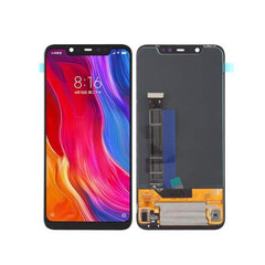 Экран LCD Xiaomi Mi 8 (черный) ORG цена и информация | Запчасти для телефонов и инструменты для их ремонта | 220.lv