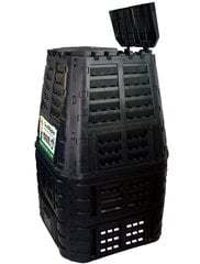 1 камера для компоста ГудМайстер 1000 л черный цена и информация | Уличные контейнеры, контейнеры для компоста | 220.lv