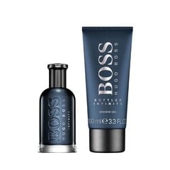 Kosmētikas komplekts Hugo Boss Bottled Infinite vīriešiem: parfimērijas ūdens EDP, 50 ml + dušas želeja, 100 ml цена и информация | Мужские духи | 220.lv