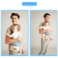 Pārnēsāšanas josta mazulim ar vidukļa spilvenu, smilšu цена и информация | Slingi, ķengursomas | 220.lv