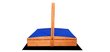 Impregnēta koka smilšu kaste ar zilu jumtiņu, 140x140 cm cena un informācija | Smilšu kastes, smiltis | 220.lv