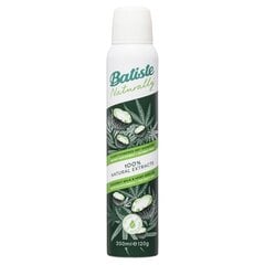 Sausais šampūns apjomam Batiste Naturally Coconut Milk & Hemp Seed Oil, 200 ml cena un informācija | Šampūni | 220.lv