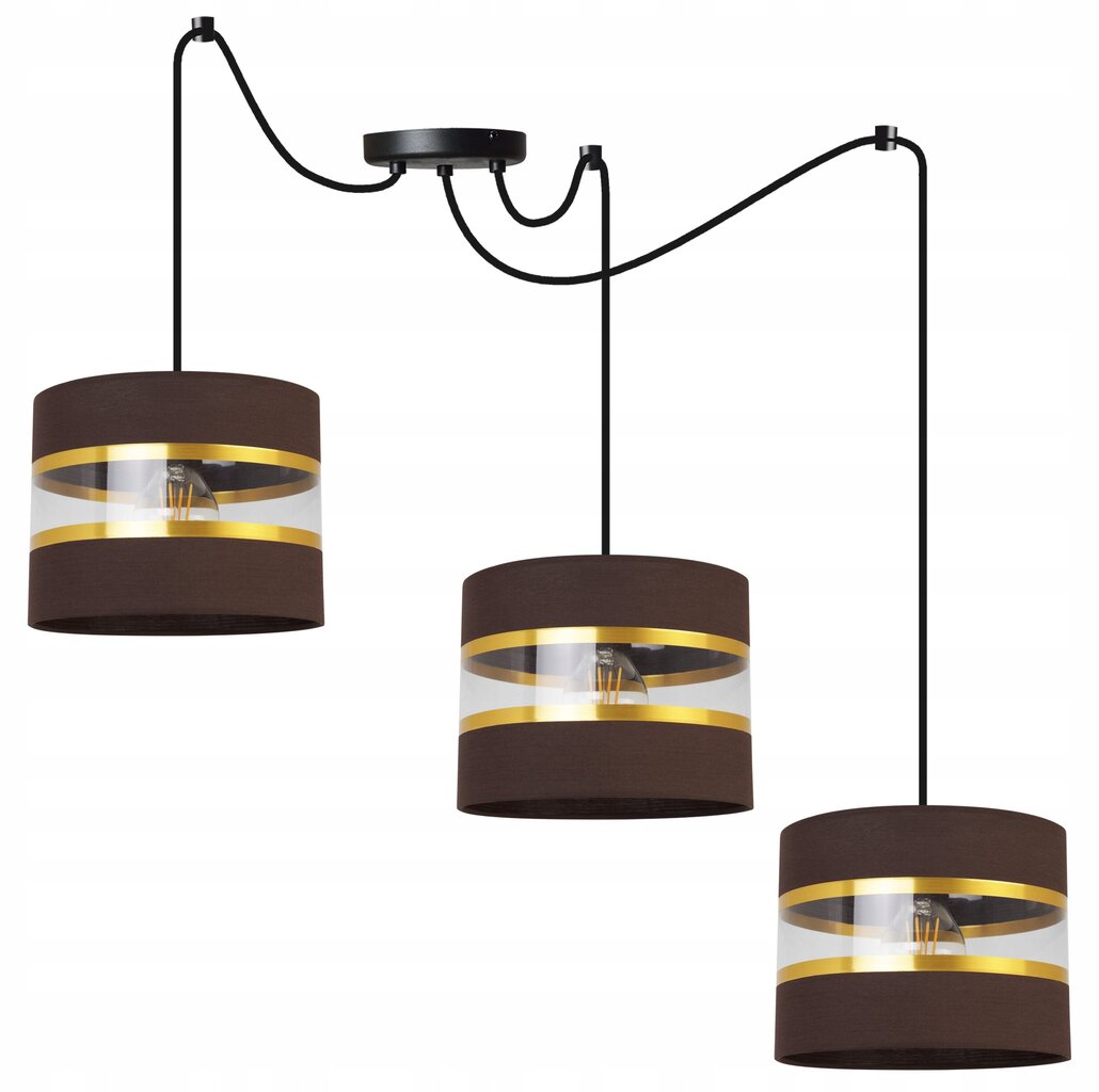 LightHome griestu lampa Spider Elegance Gold cena un informācija | Lustras | 220.lv