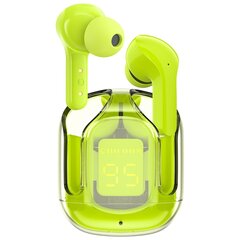 Acefast In-Ear TWS Bluetooth Green цена и информация | Наушники | 220.lv