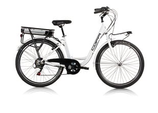 Elektriskais velosipēds Rivera Holand Steel 26", balts цена и информация | Электровелосипеды | 220.lv